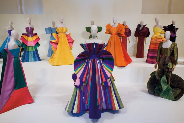 Roberto Capucci work at Exhibition held at Gorizia, 2004